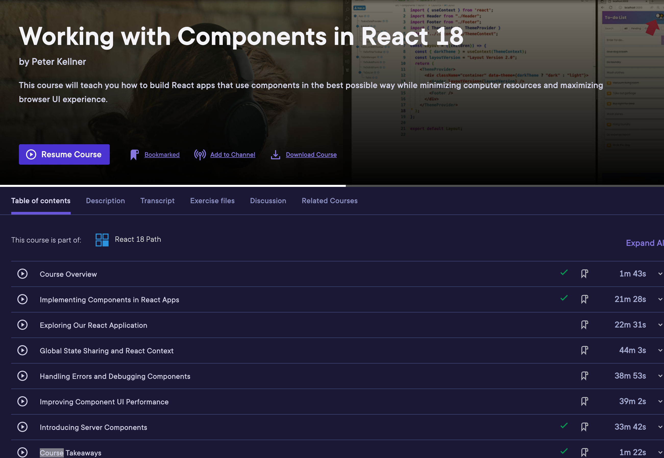 React 18 Components