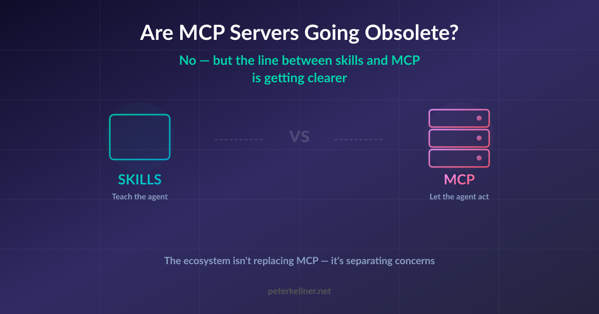 Are MCP Servers Going Obsolete? Skills vs. MCP