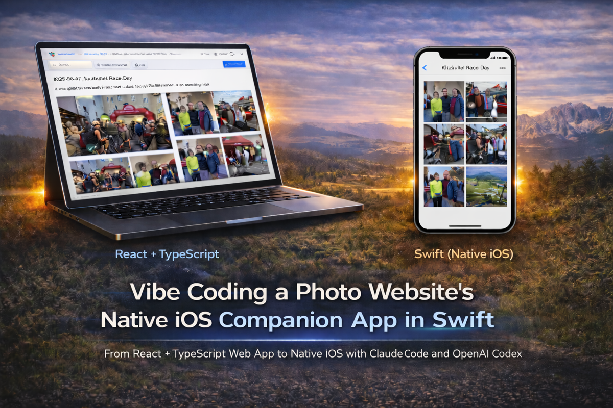 Vibe Coding a Photo Website's Native iOS Companion App in Swift